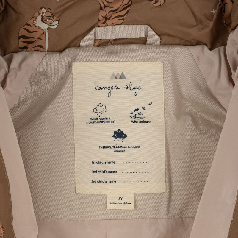 Konges Slojd Kinder Winterjacke Nuka Tiger bei Yay Kids