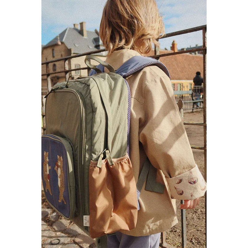Konges Slojd Kinder Rucksack Nush Olivine bei Yay Kids