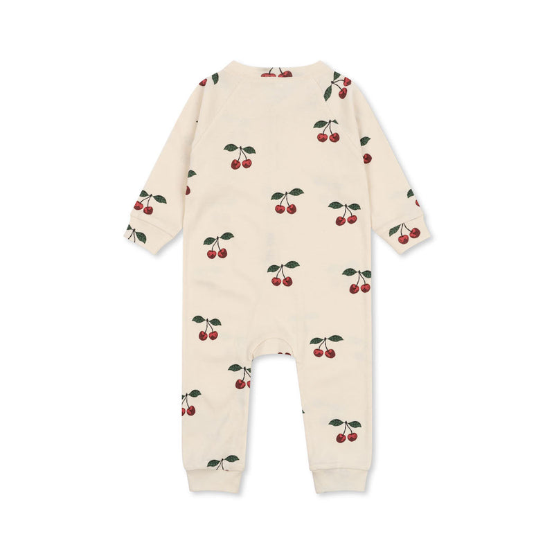Organic Sleepy Onesie Ma Grande Cerise
