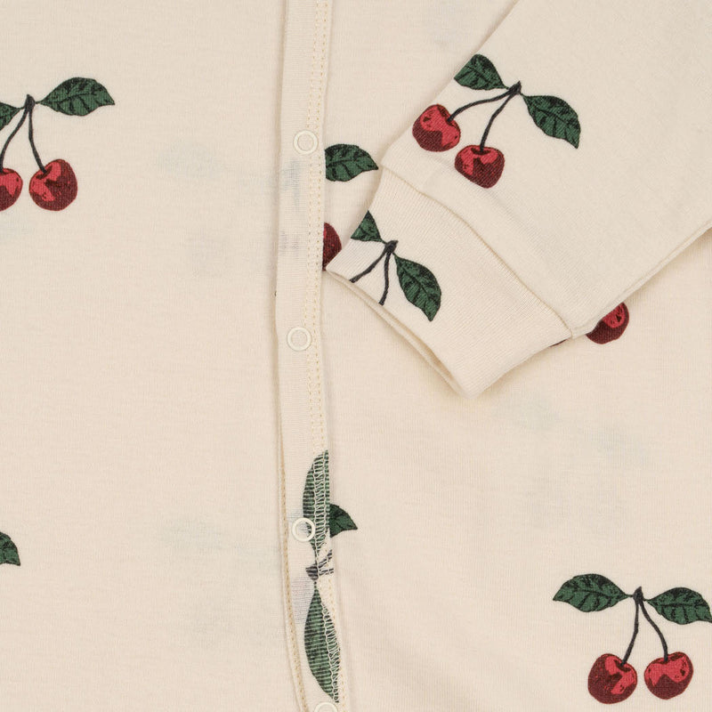Organic Sleepy Onesie Ma Grande Cerise