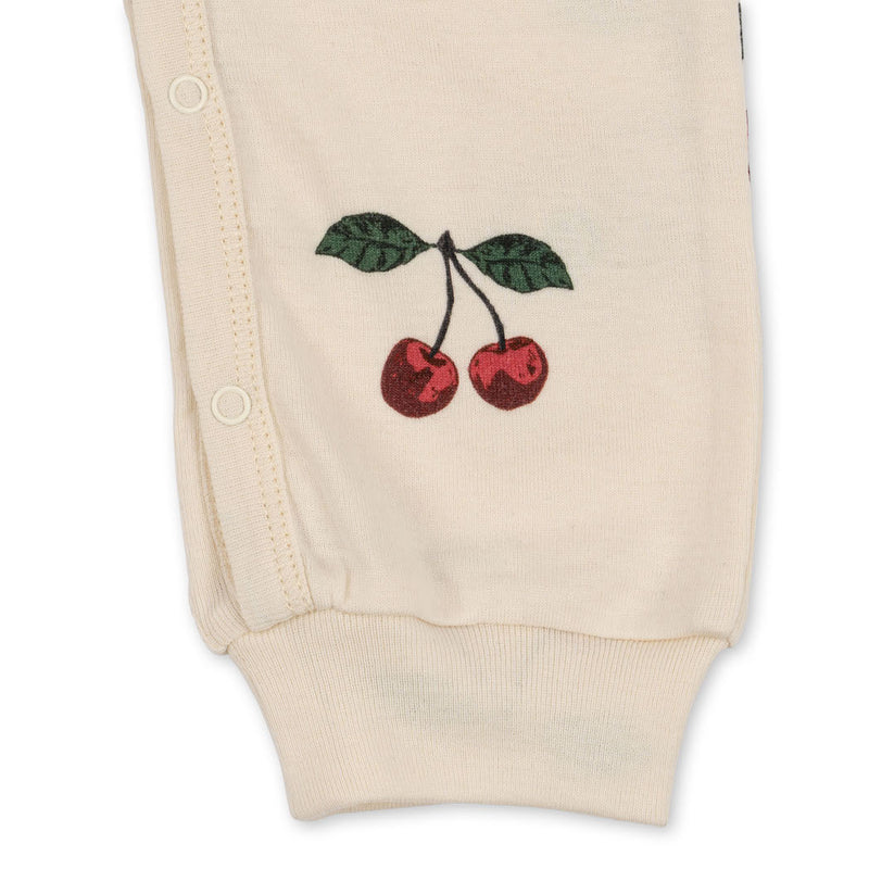 Organic Sleepy Onesie Ma Grande Cerise