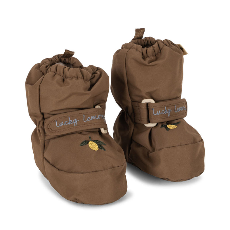 Konges Slojd Baby Schneestiefel Nohr Walnut bei Yay Kids

