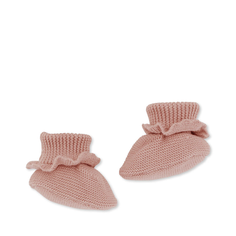 Konges Slojd Baby-Schuhe Vitum Booties Pale Rose bei Yay Kids