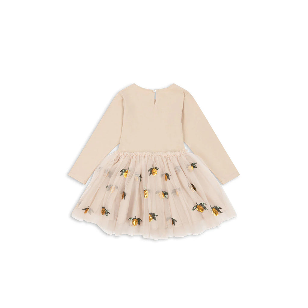 Konges Slojd Kleid Yvonne Lemon Sequin bei Yay Kids