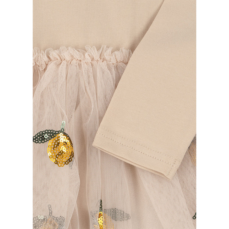 Konges Slojd Kleid Yvonne Lemon Sequin bei Yay Kids