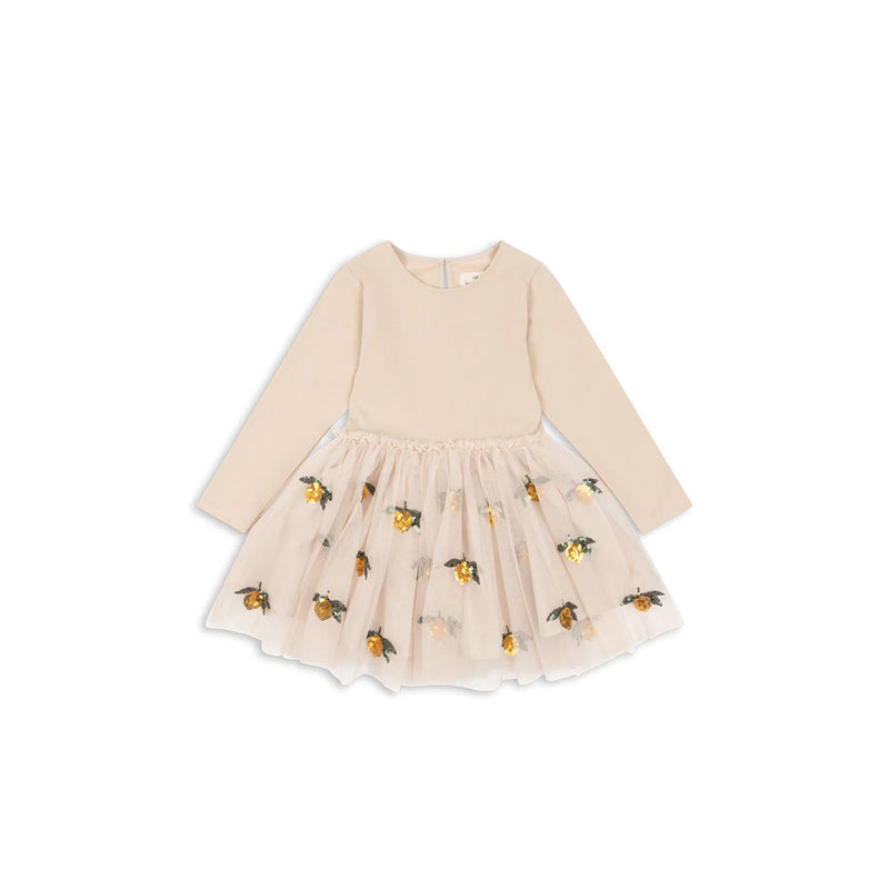 Konges Slojd Kleid Yvonne Lemon Sequin bei Yay Kids