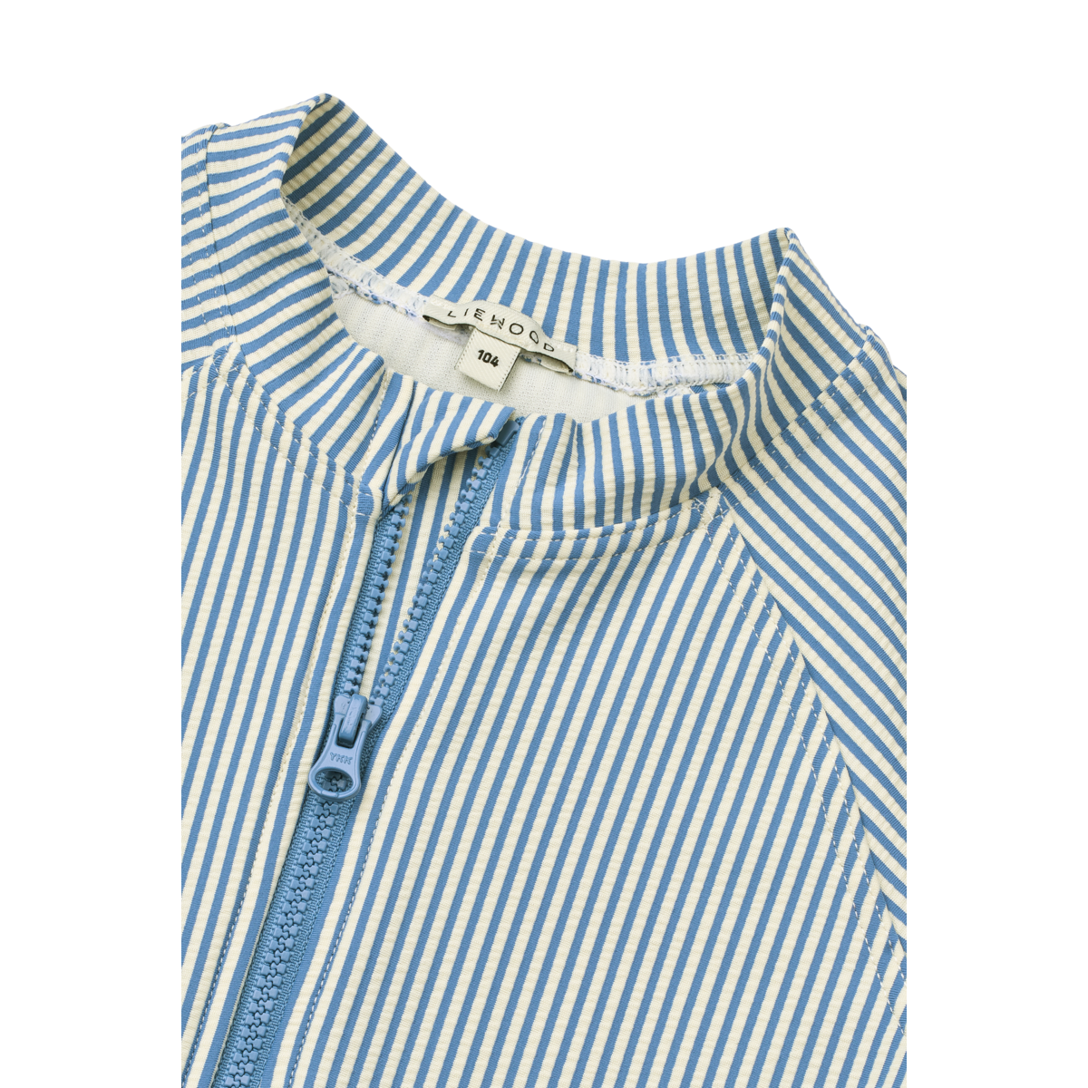 Bade Jumpsuit Max Seersucker Blau