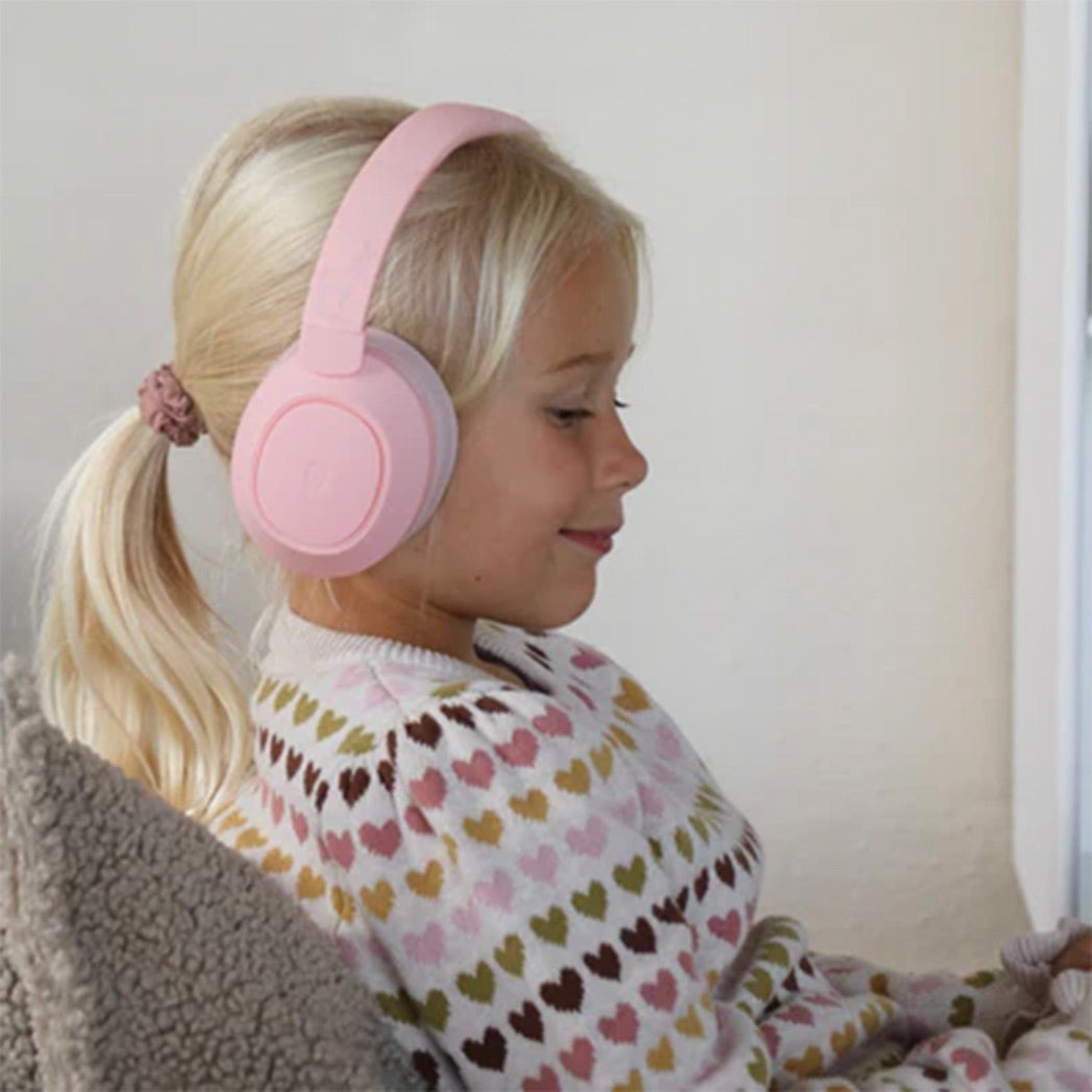 Lalarma Kinder Noise-Cancelling Bluetooth Kopfhörer Rose bei Yay Kids