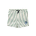 Badehose Otto Seersucker Stripe Peppermint/ Creme De La Creme