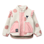 Jacke 'Noam' Spot Dot Sandy/Rose Blush Mix