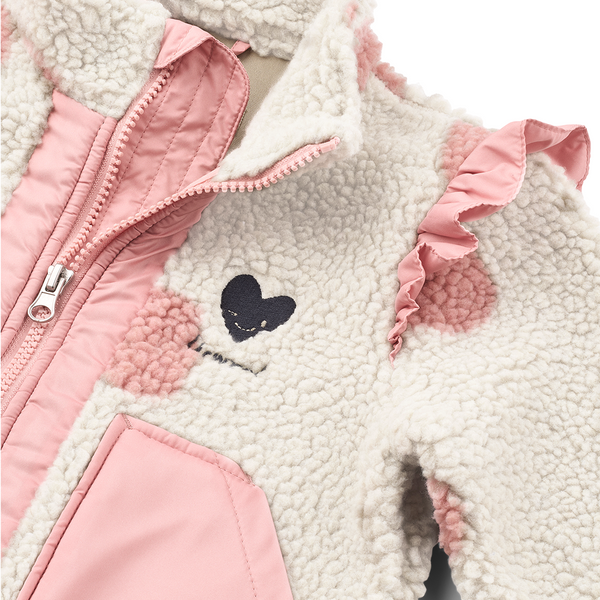 Jacke 'Noam' Spot Dot Sandy/Rose Blush Mix
