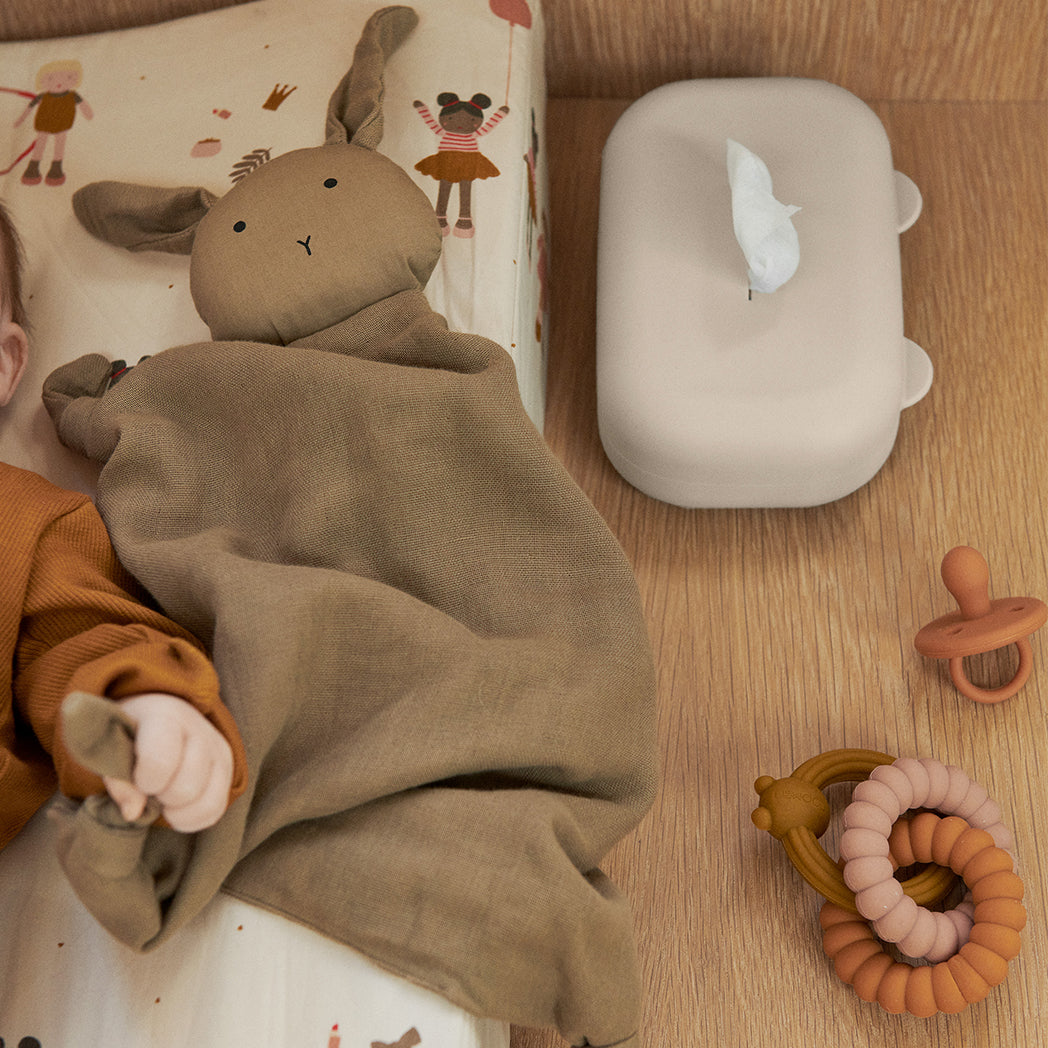 Liewood Baby Kuscheltuch Rabbit peppermint bei Yay Kids