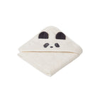 Liewood Baby Badetuch Albert Panda creme de la creme bei Yay Kids