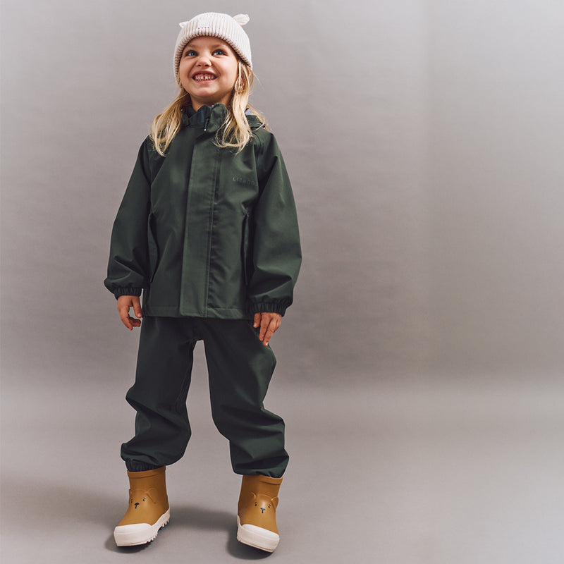 Liewood Regenset Manu Hunter green bei Yay Kids