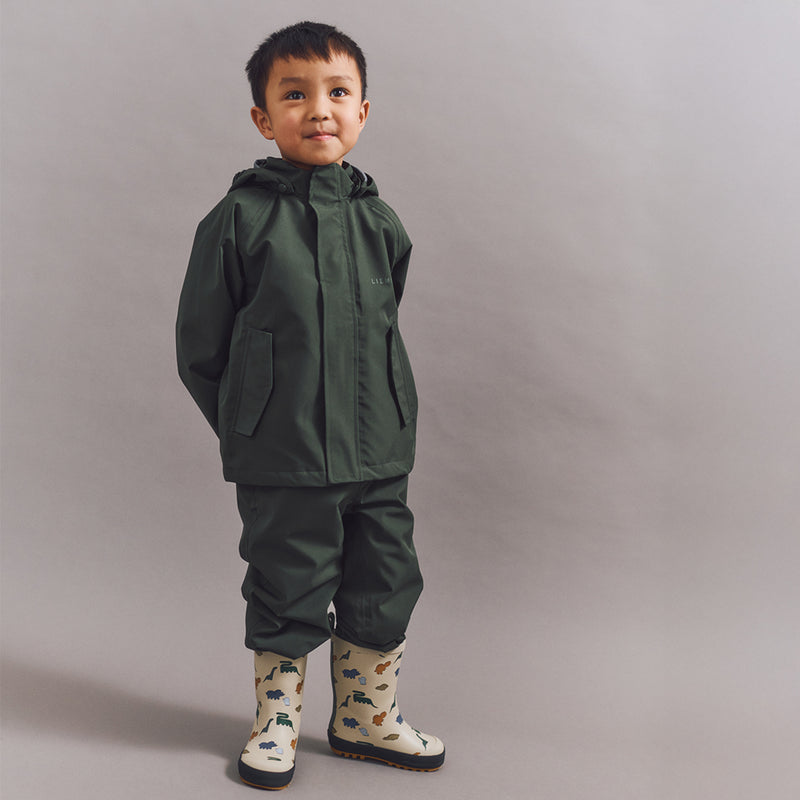 Liewood Kinder Regenset Pedia Hunter green bei Yay Kids