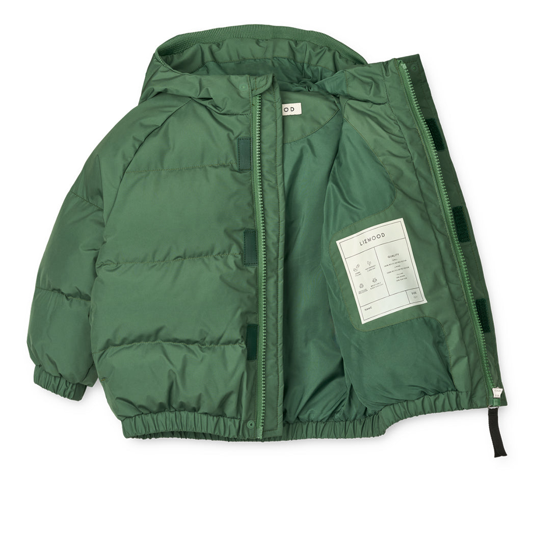 Liewood Kinder Daunenjacke mit Ohren Adelina Dusty Ivy bei Yay Kids