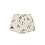 Liewood Board Shorts Aiden Printed Crab / Sandy bei Yay Kids