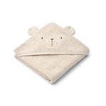 Liewood Baby Badetuch mit Kapuze Albert Polarbear Sandy bei Yay Kids