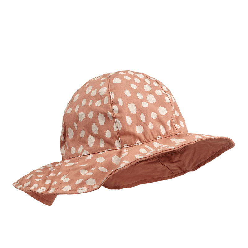 Liewood Baby Sonnenhut Amelia Leo Spots Tuscany rose bei Yay Kids