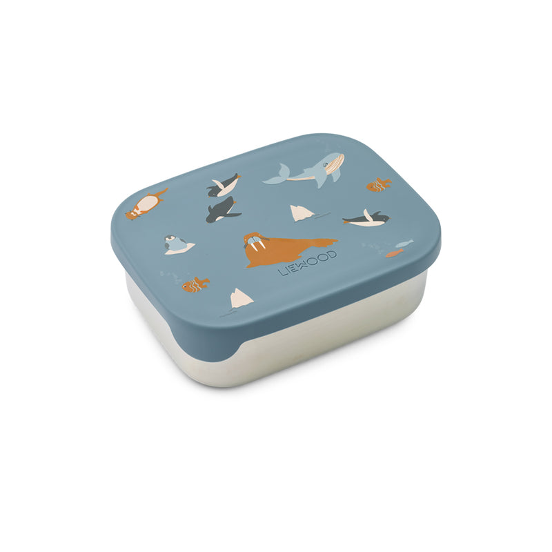 Liewood Kinder Lunch Box Arthur Arctic Sea / Ocean view bei Yay Kids