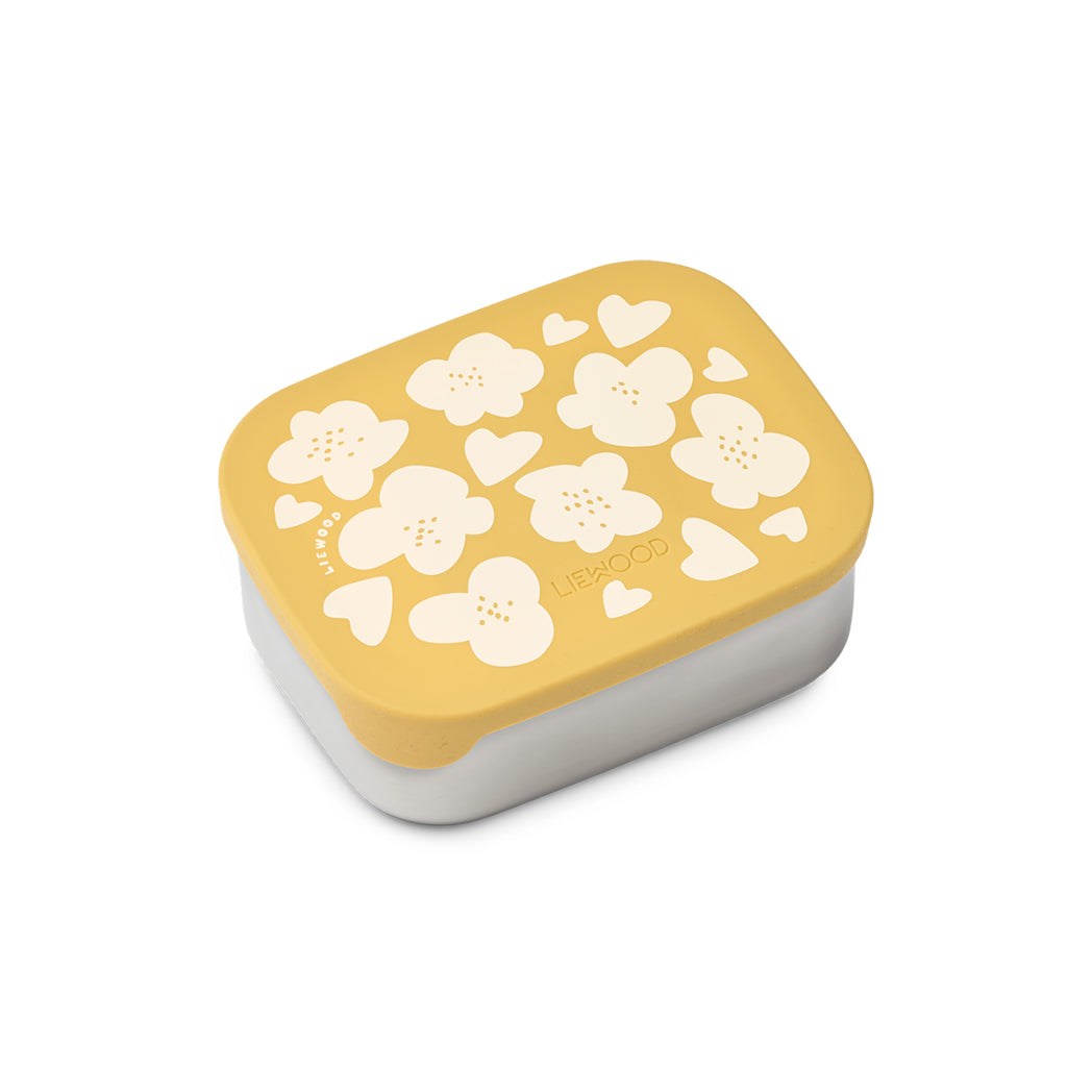 Liewood Kinder Lunch Box Arthur Flower / Lemon yellow bei Yay Kids
