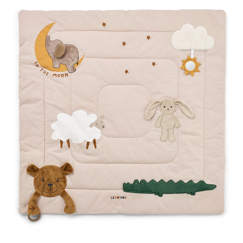 Liewood Krabbeldecke Bernet Classic Sandy multi mix bei Yay Kids