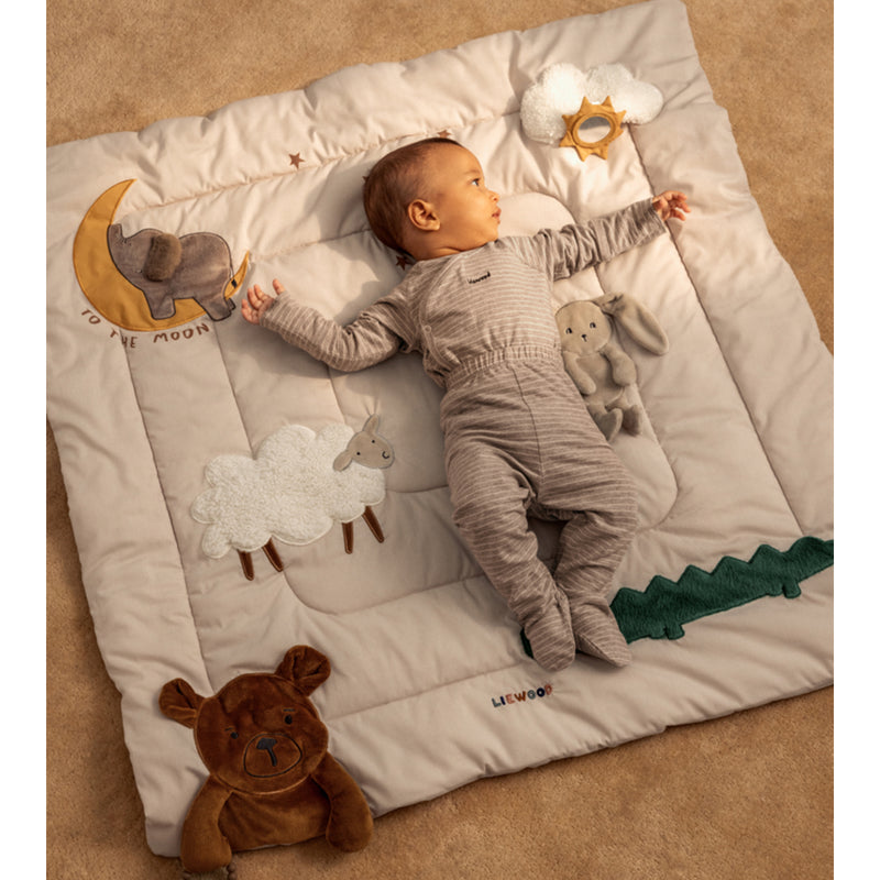 Liewood Krabbeldecke Bernet Classic Sandy multi mix bei Yay Kids