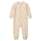Liewood Kinder Pyjama Birk Jumpsuit Peach mini / Sea shell bei Yay Kids