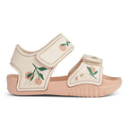 Liewood Kinder Bade Sandalen Blumer Peach/Sea Shell bei Yay Kids