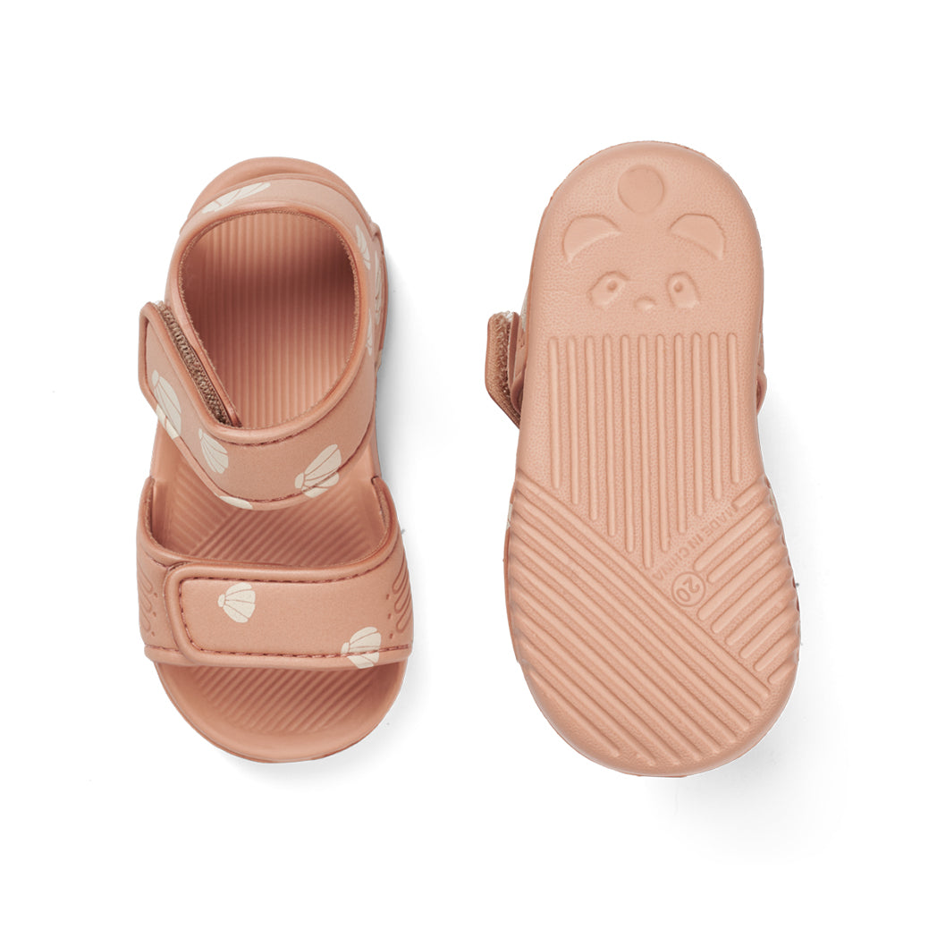  Liewood Kinder Bade Sandalen Blumer Shell / Pale tuscany bei Yay Kids