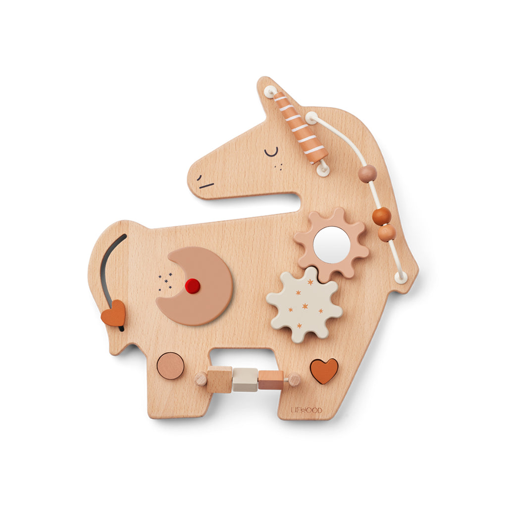 Liewood Einhorn Spielbrett Carola Pale tuscany multi mix bei Yay Kids