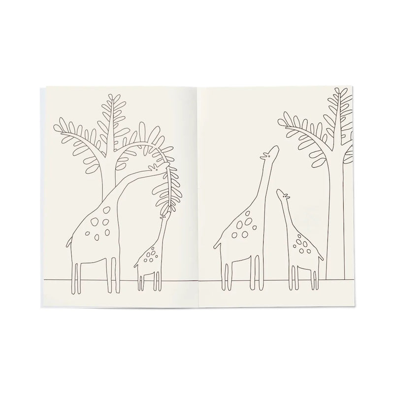 Liewood Odell Colouring Book Sea creature / All together mix bei Yay Kids