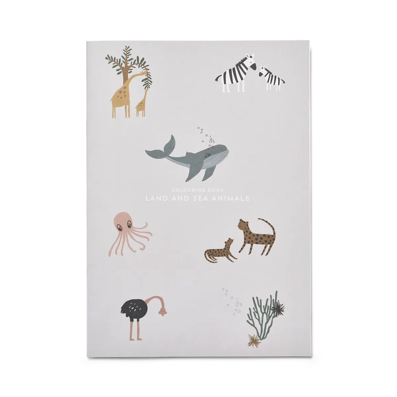 Liewood Odell Colouring Book Sea creature / All together mix bei Yay Kids