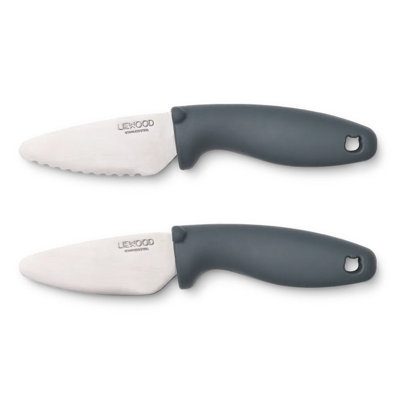 Liewood Kinder Messer Set Perry Whale Blue bei Yay Kids