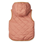 Liewood Kinder Fleece Weste Diana Tuscany rose mix bei Yay Kids