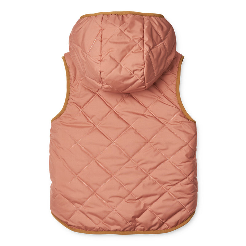 Liewood Kinder Fleece Weste Diana Tuscany rose mix bei Yay Kids