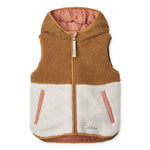Liewood Kinder Fleece Weste Diana Tuscany rose mix bei Yay Kids