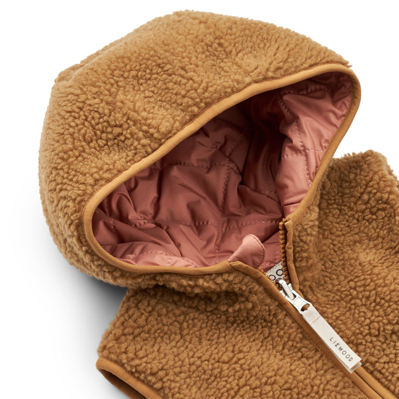 Liewood Kinder Fleece Weste Diana Tuscany rose mix bei Yay Kids