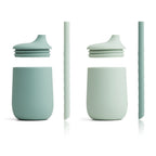 Silicone Drinking Cup Ellis 2-Pack Mint Mix