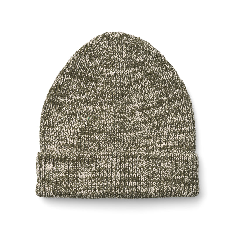 Liewood Kinder Strickmütze Ezra Army Brown / Sandy bei Yay Kids