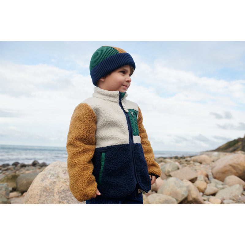 Liewood Kinder Strickmütze Ezra Warm lavender mix bei Yay Kids