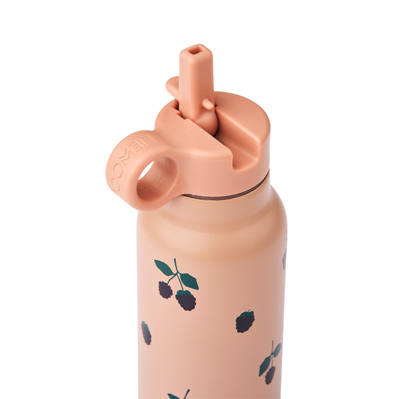 Liewood Trinkflasche Falk Berry / Pale Tuscany 350 ml bei Yay Kids