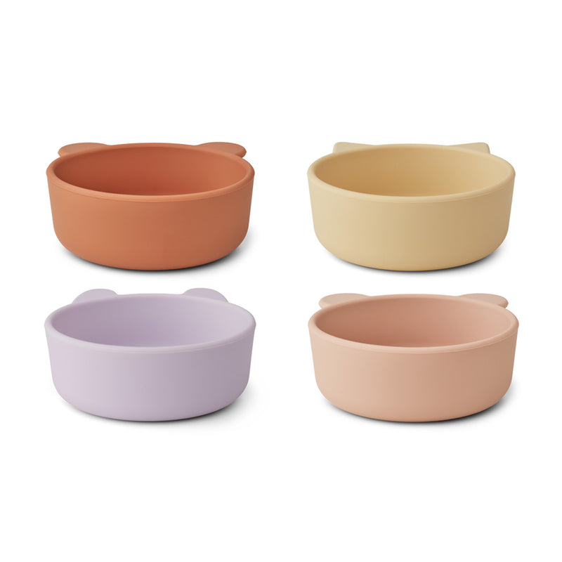 Liewood Kinder Silikon Schalen Iggy Lavender Multi Mix bei Yay Kids