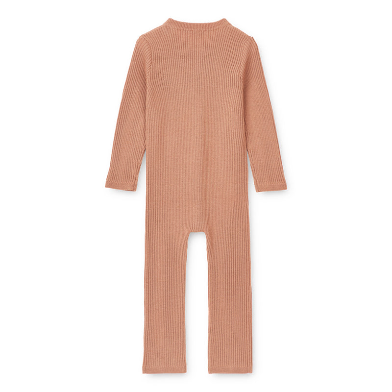 Liewood Kinder Merinowolle Jumpsuit Igor Tuscany rose bei Yay Kids 