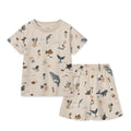 Liewood Bedrucktes Pyjama-Set Ilford Sea creature / Sandy bei Yay Kids