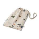 Liewood Bedrucktes Pyjama-Set Ilford Sea creature / Sandy bei Yay Kids