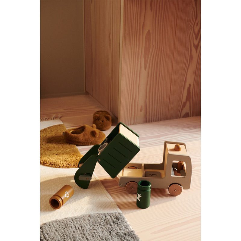 Liewood Holzspielzeug Recycling-LKW Garden green multi bei Yay Kids