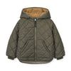 Liewood Wendbare Kinder Thermojacke Jackson Army brown mix Yay Kids