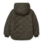 Liewood Wendbare Kinder Thermojacke Jackson Army brown mix Yay Kids