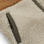 Liewood Wendbare Kinder Thermojacke Jackson Army brown mix Yay Kids